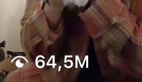Views screenshot — 64.5M views